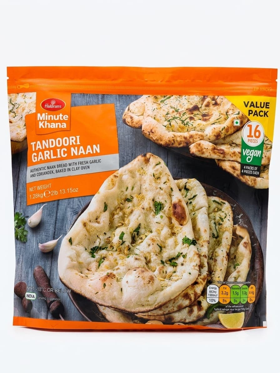 Haldirams Tandoori Garlic Naan